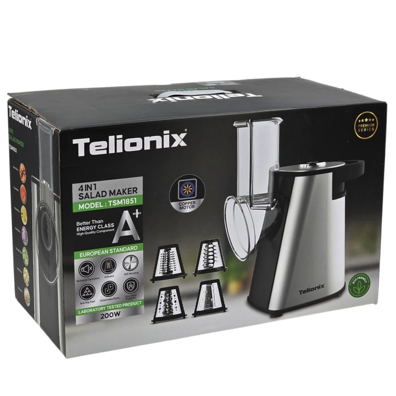 رنده برقی و سالاد ساز تلیونیکس مدل TSM1851